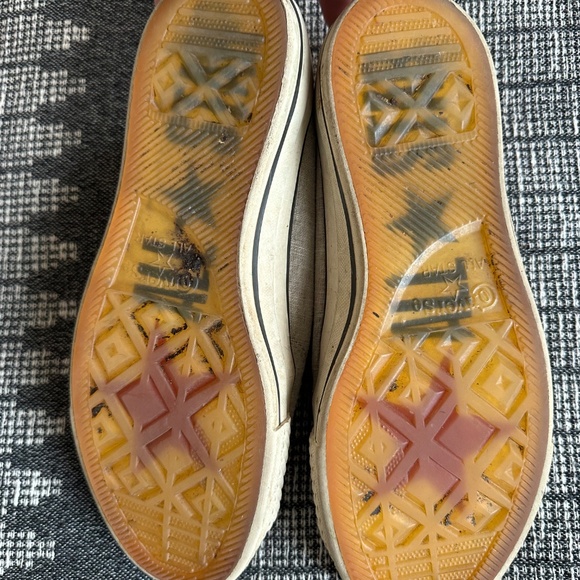 Converse by John Varvatos Distressed Canvas Vintage Slip On Sneaker Toast - Picture 7 of 11